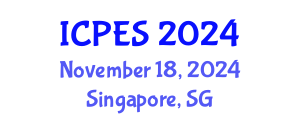 International Conference on Plant and Environmental Sciences (ICPES) November 18, 2024 - Singapore, Singapore