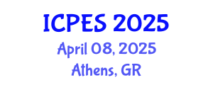 International Conference on Plant and Environmental Sciences (ICPES) April 08, 2025 - Athens, Greece