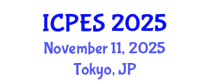 International Conference on Plant and Environmental Sciences (ICPES) November 11, 2025 - Tokyo, Japan