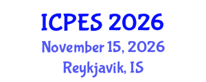 International Conference on Plant and Environmental Sciences (ICPES) November 15, 2026 - Reykjavik, Iceland International Conference on Plant and Environmental Sciences (ICPES) November 15, 2026 - Reykjavik, Iceland