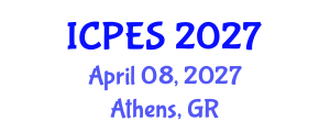 International Conference on Plant and Environmental Sciences (ICPES) April 08, 2027 - Athens, Greece International Conference on Plant and Environmental Sciences (ICPES) April 08, 2027 - Athens, Greece