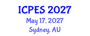 International Conference on Plant and Environmental Sciences (ICPES) May 17, 2027 - Sydney, Australia International Conference on Plant and Environmental Sciences (ICPES) May 17, 2027 - Sydney, Australia