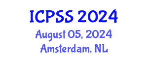 International Conference on Plant and Soil Science (ICPSS) August 05, 2024 - Amsterdam, Netherlands
