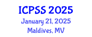 International Conference on Plant and Soil Science (ICPSS) January 21, 2025 - Maldives, Maldives