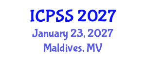 International Conference on Plant and Soil Science (ICPSS) January 23, 2027 - Maldives, Maldives International Conference on Plant and Soil Science (ICPSS) January 23, 2027 - Maldives, Maldives