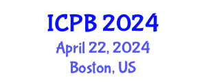 International Conference on Plant Biology (ICPB) April 22, 2024 - Boston, United States