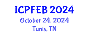 International Conference on Plant, Food and Environmental Biotechnology (ICPFEB) October 24, 2024 - Tunis, Tunisia