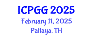 International Conference on Plant Genetics and Genomics (ICPGG) February 11, 2025 - Pattaya, Thailand