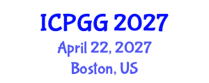 International Conference on Plant Genetics and Genomics (ICPGG) April 22, 2027 - Boston, United States