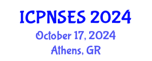 International Conference on Plant Nutrition, Soil and Environmental Science (ICPNSES) October 17, 2024 - Athens, Greece
