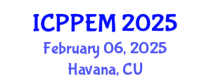 International Conference on Plant Pathology and Environmental Microbiology (ICPPEM) February 06, 2025 - Havana, Cuba