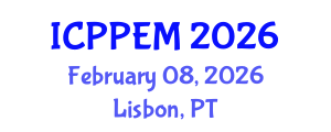 International Conference on Plant Pathology and Environmental Microbiology (ICPPEM) February 08, 2026 - Lisbon, Portugal