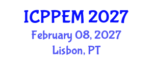 International Conference on Plant Pathology and Environmental Microbiology (ICPPEM) February 08, 2027 - Lisbon, Portugal