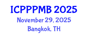 International Conference on Plant Pathology and Plant-Microbe Biology (ICPPPMB) November 29, 2025 - Bangkok, Thailand