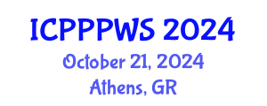 International Conference on Plant Pathology, Physiology, and Weed Science (ICPPPWS) October 21, 2024 - Athens, Greece