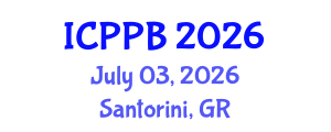 International Conference on Plant Physiology and Botany (ICPPB) July 03, 2026 - Santorini, Greece International Conference on Plant Physiology and Botany (ICPPB) July 03, 2026 - Santorini, Greece