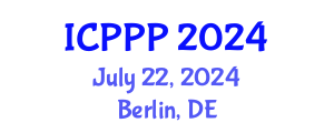 International Conference on Plant Physiology and Pathology (ICPPP) July 22, 2024 - Berlin, Germany
