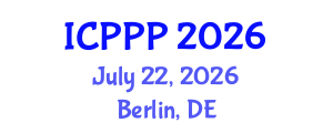 International Conference on Plant Physiology and Pathology (ICPPP) July 22, 2026 - Berlin, Germany