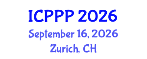 International Conference on Plant Physiology and Pathology (ICPPP) September 16, 2026 - Zurich, Switzerland