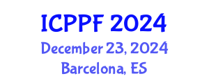 International Conference on Plant Protection and Fertilizers (ICPPF) December 23, 2024 - Barcelona, Spain