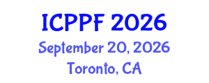 International Conference on Plant Protection and Fertilizers (ICPPF) September 20, 2026 - Toronto, Canada