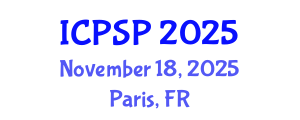 International Conference on Plant Science and Physiology (ICPSP) November 18, 2025 - Paris, France