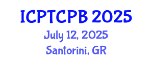 International Conference on Plant Tissue Culture and Plant Biotechnology (ICPTCPB) July 12, 2025 - Santorini, Greece
