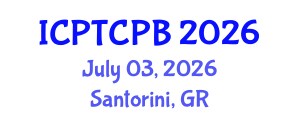 International Conference on Plant Tissue Culture and Plant Biotechnology (ICPTCPB) July 03, 2026 - Santorini, Greece International Conference on Plant Tissue Culture and Plant Biotechnology (ICPTCPB) July 03, 2026 - Santorini, Greece
