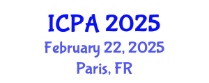 International Conference on Plants Agriculture (ICPA) February 22, 2025 - Paris, France
