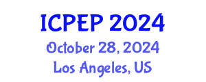 International Conference on Plants and Environmental Pollution (ICPEP) October 28, 2024 - Los Angeles, United States