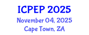 International Conference on Plants and Environmental Pollution (ICPEP) November 04, 2025 - Cape Town, South Africa