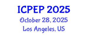 International Conference on Plants and Environmental Pollution (ICPEP) October 28, 2025 - Los Angeles, United States