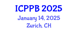 International Conference on Plants Physiology and Breeding (ICPPB) January 14, 2025 - Zurich, Switzerland