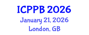 International Conference on Plants Physiology and Breeding (ICPPB) January 21, 2026 - London, United Kingdom