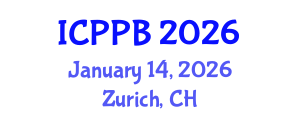 International Conference on Plants Physiology and Breeding (ICPPB) January 14, 2026 - Zurich, Switzerland