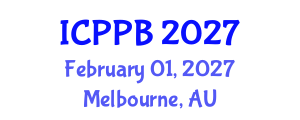 International Conference on Plants Physiology and Breeding (ICPPB) February 01, 2027 - Melbourne, Australia International Conference on Plants Physiology and Breeding (ICPPB) February 01, 2027 - Melbourne, Australia