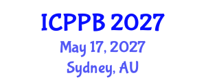 International Conference on Plants Physiology and Breeding (ICPPB) May 17, 2027 - Sydney, Australia International Conference on Plants Physiology and Breeding (ICPPB) May 17, 2027 - Sydney, Australia
