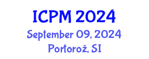 International Conference on Plasma Medicine (ICPM) September 09, 2024 - Portorož, Slovenia