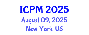 International Conference on Plasma Medicine (ICPM) August 09, 2025 - New York, United States