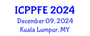 International Conference on Plasma Physics and Fusion Energy (ICPPFE) December 09, 2024 - Kuala Lumpur, Malaysia