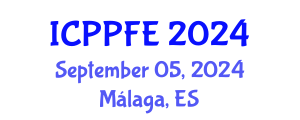 International Conference on Plasma Physics and Fusion Energy (ICPPFE) September 05, 2024 - Málaga, Spain