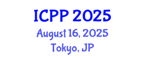International Conference on Plasma Physics (ICPP) August 16, 2025 - Tokyo, Japan
