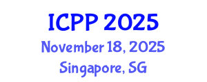 International Conference on Plasma Physics (ICPP) November 18, 2025 - Singapore, Singapore