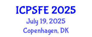 International Conference on Plasma Science and Fusion Engineering (ICPSFE) July 19, 2025 - Copenhagen, Denmark
