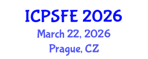 International Conference on Plasma Science and Fusion Engineering (ICPSFE) March 22, 2026 - Prague, Czechia