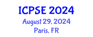 International Conference on Plasma Surface Engineering (ICPSE) August 29, 2024 - Paris, France