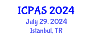 International Conference on Plastic and Aesthetic Surgery (ICPAS) July 29, 2024 - Istanbul, Turkey