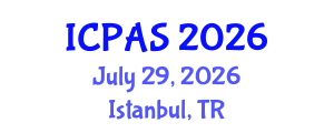 International Conference on Plastic and Aesthetic Surgery (ICPAS) July 29, 2026 - Istanbul, Turkey