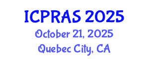 International Conference on Plastic, Reconstructive and Aesthetic Surgery (ICPRAS) October 21, 2025 - Quebec City, Canada