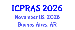 International Conference on Plastic, Reconstructive and Aesthetic Surgery (ICPRAS) November 18, 2026 - Buenos Aires, Argentina